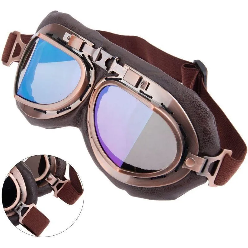 View 8 — Steampunk glasses — aviator