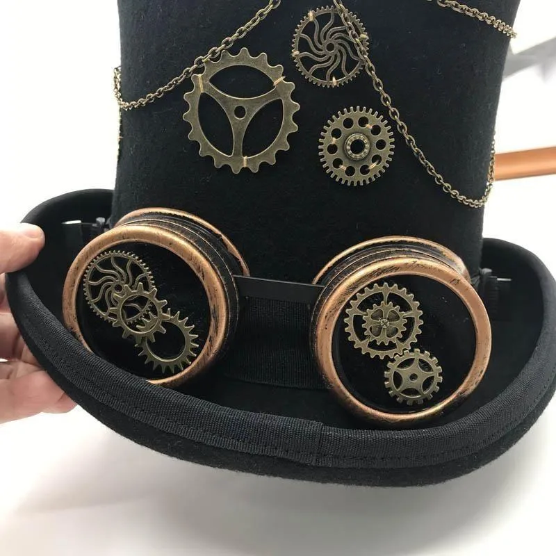 View 5 — Steampunk top hat — Hat