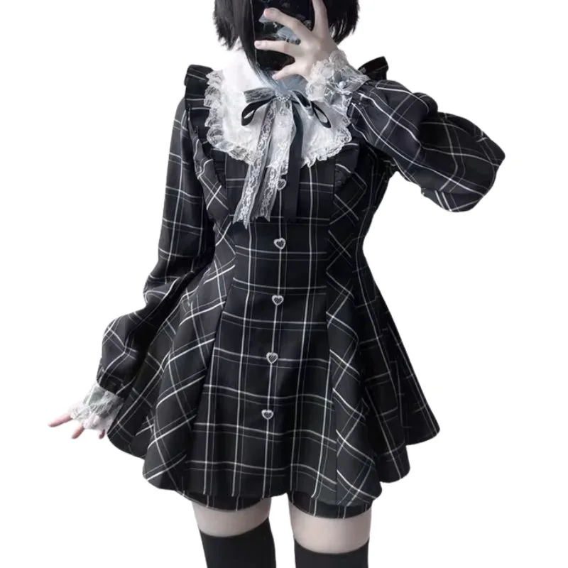 View 7 — Gothic steampunk dress — Lolita