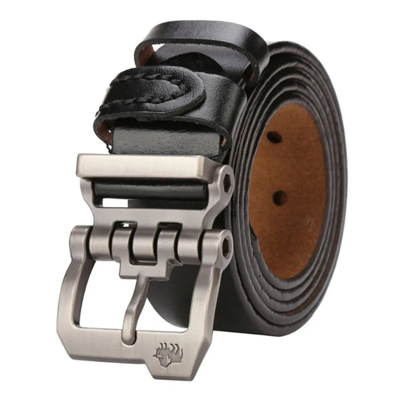 Men’s steampunk belt — leather