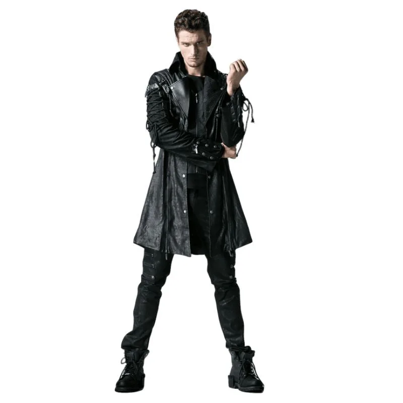 Gothic steampunk coat — long