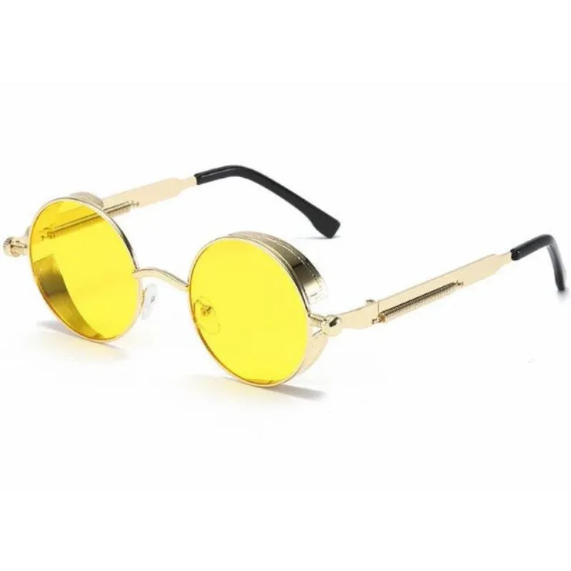 View 20 — Vintage-style steampunk sunglasses