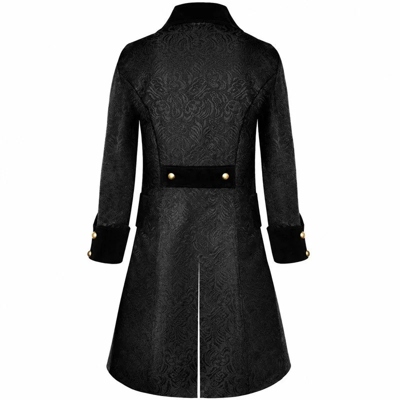 View 3 — Men’s Victorian steampunk jacket
