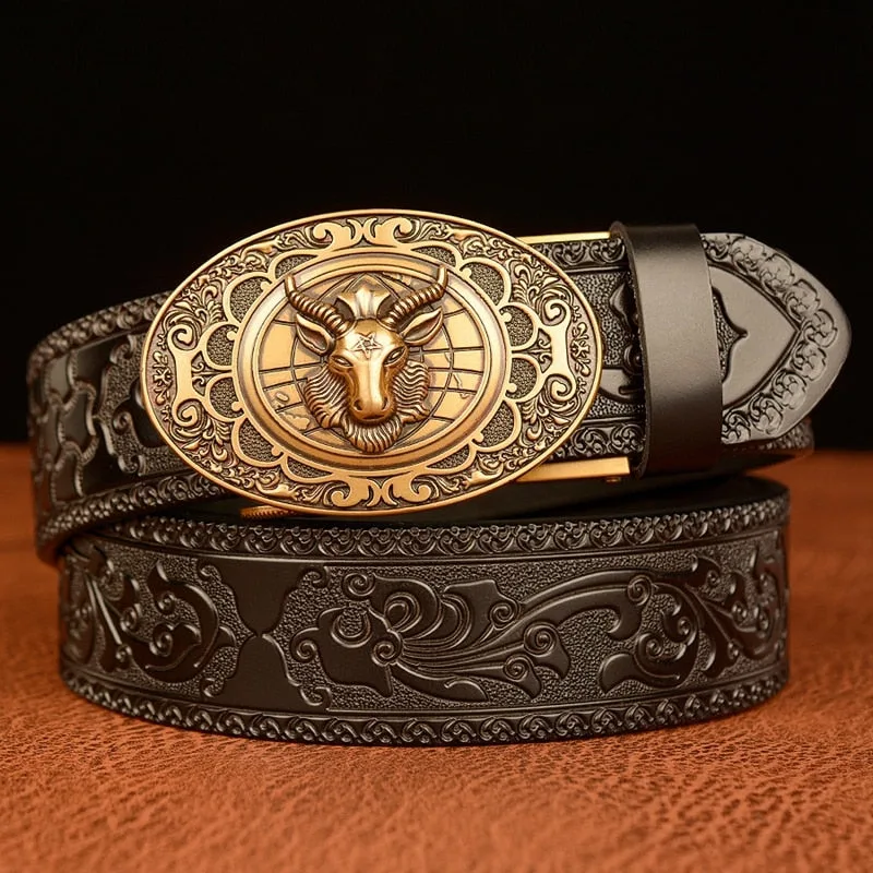 View 6 — Steampunk belt — buckle Cowboy