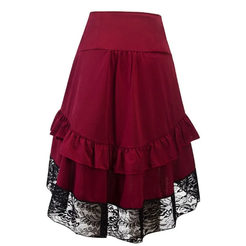 View 4 — Women’s steampunk skirt — Western