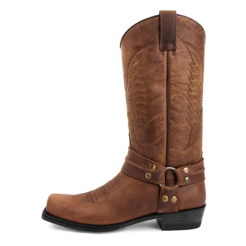 View 3 — Men’s steampunk boots — Cowboy