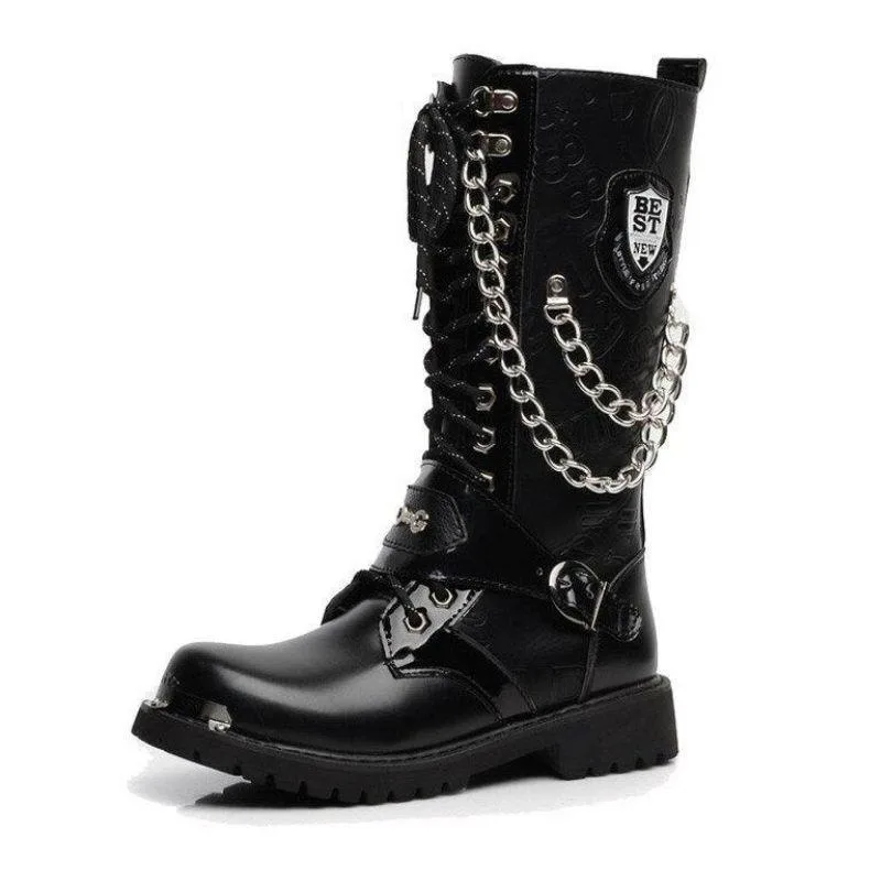 Steampunk boots — high-top Steampunk boots — high-top