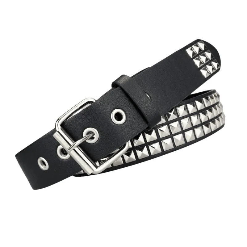 View 5 — Steampunk belt — studded punk