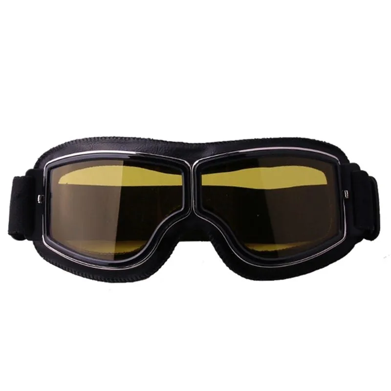View 3 — Retro steampunk glasses — motorcycle