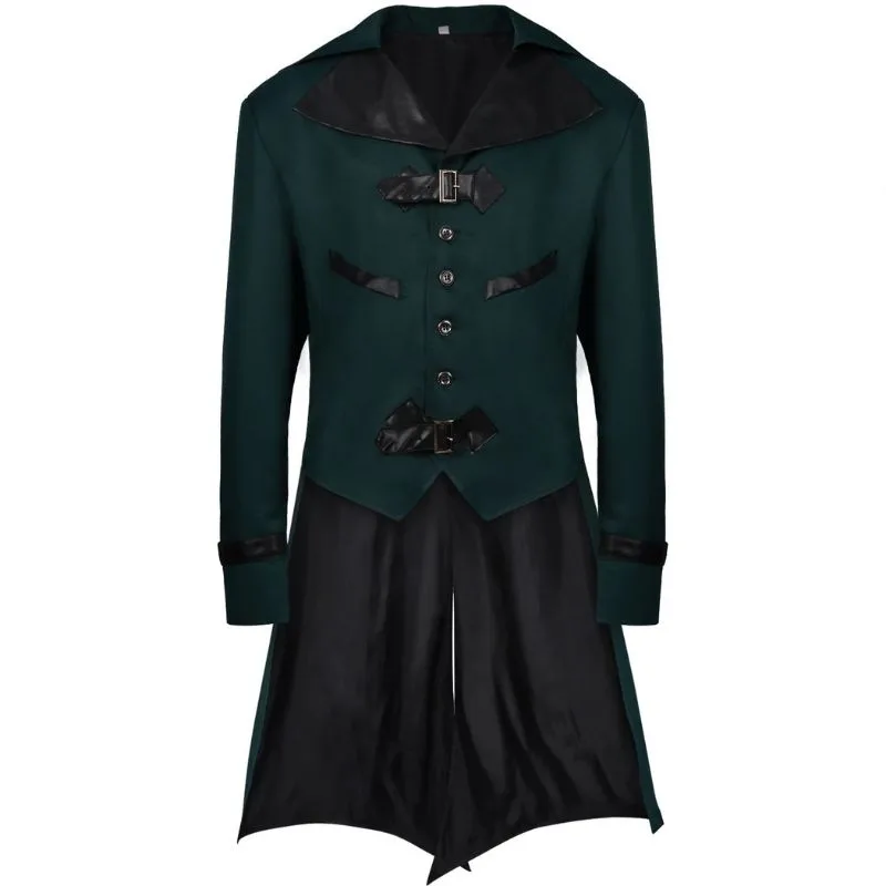 Steampunk jacket — green