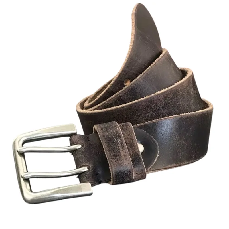 View 10 — Steampunk belt — brown leather aged