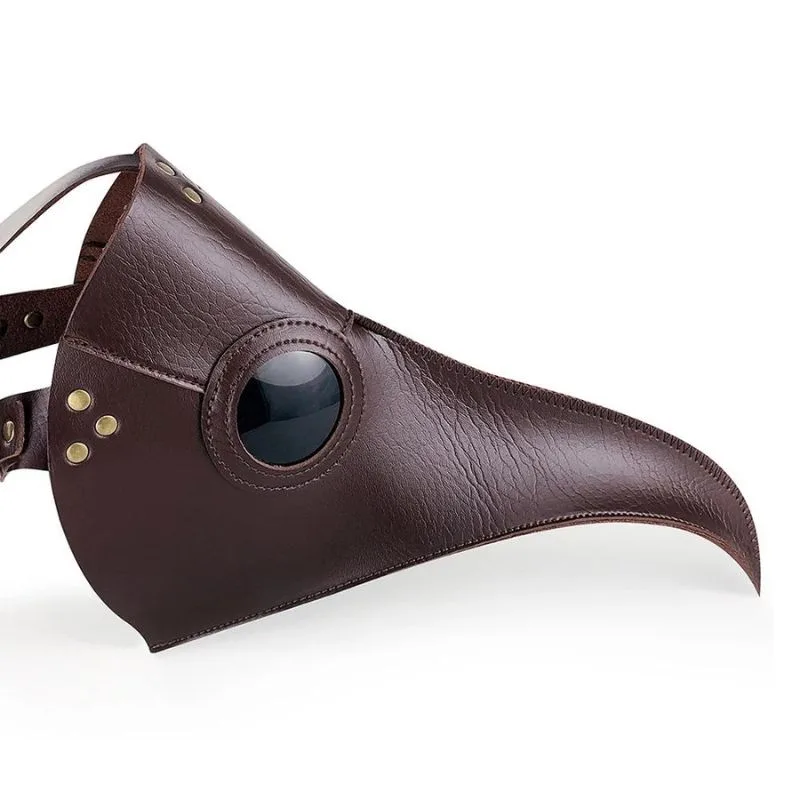 View 2 — Steampunk mask — beak plague