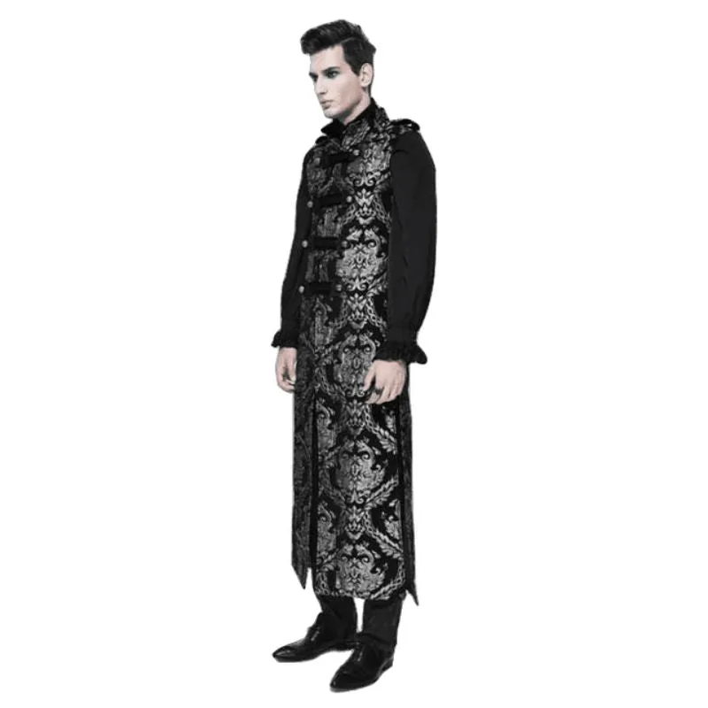 View 4 — Gothic steampunk jacket — Long sleeveless