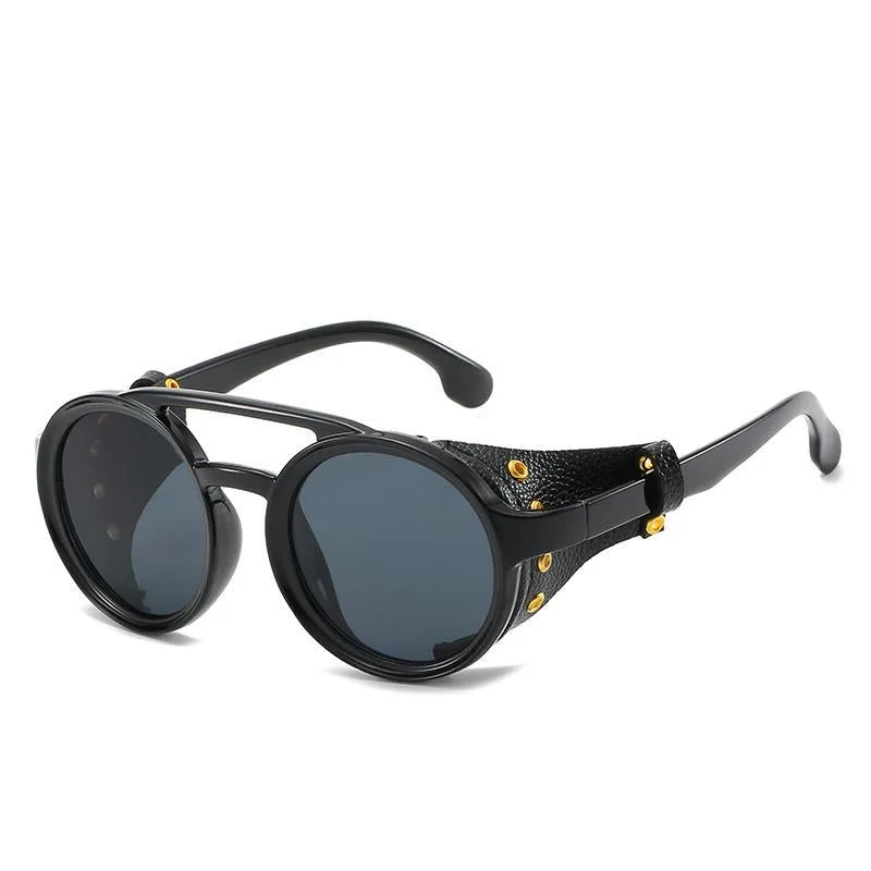 Vintage-style steampunk glasses