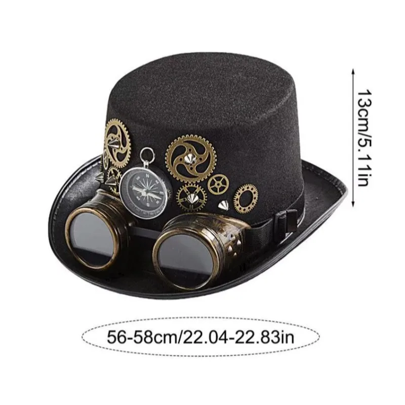View 2 — Steampunk hat — movements