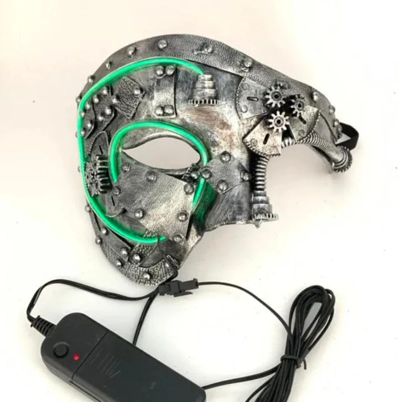 View 3 — Steampunk mask — Half