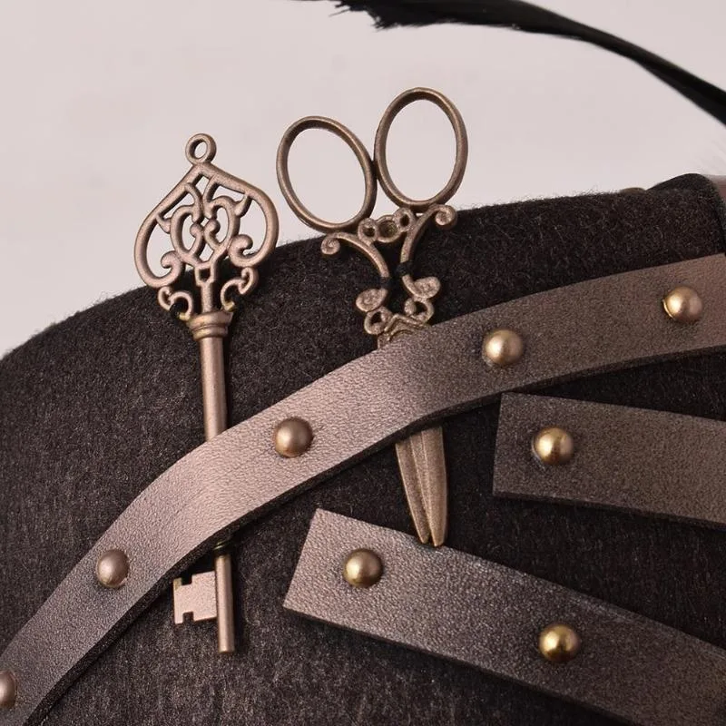 View 4 — Steampunk hat — inventor