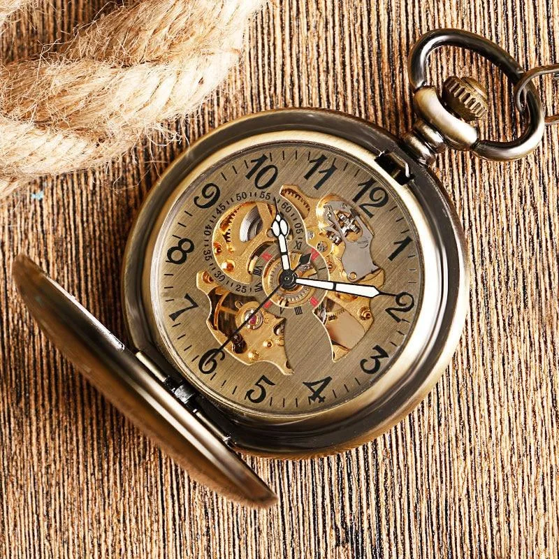 View 2 — Steampunk pocket watch — (box)