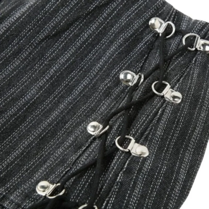 View 2 — Gothic steampunk skirt — punk