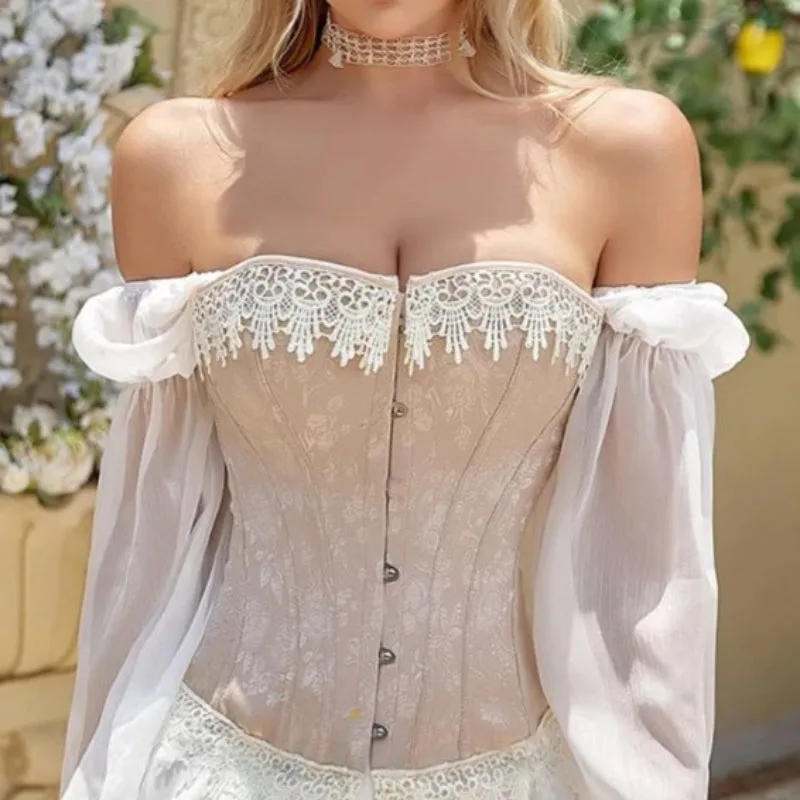 View 8 — Women’s steampunk corset — Renaissance