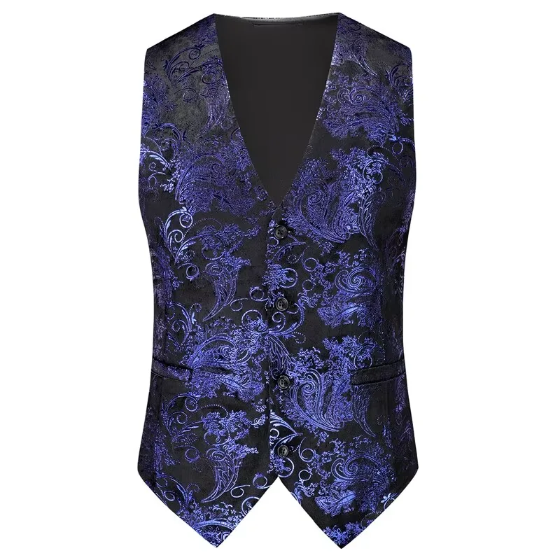 View 11 — Men’s steampunk waistcoat — costume printed