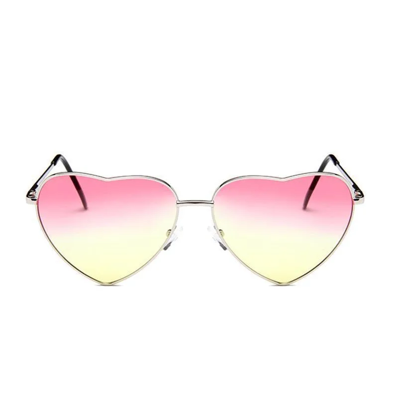 View 3 — Steampunk sunglasses — heart pink