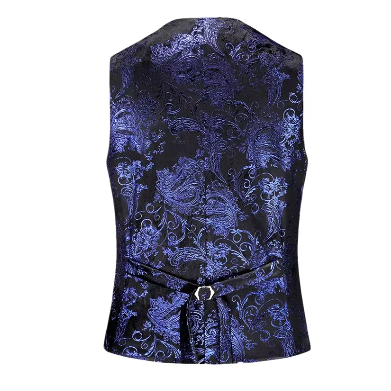 View 3 — Men’s steampunk waistcoat — costume printed