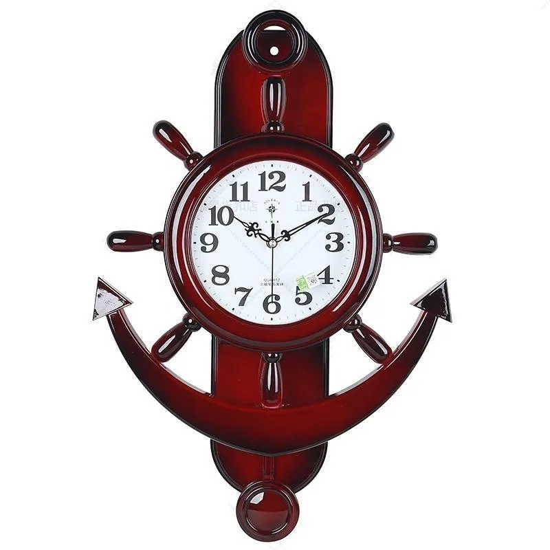 Steampunk clock — anchor boat