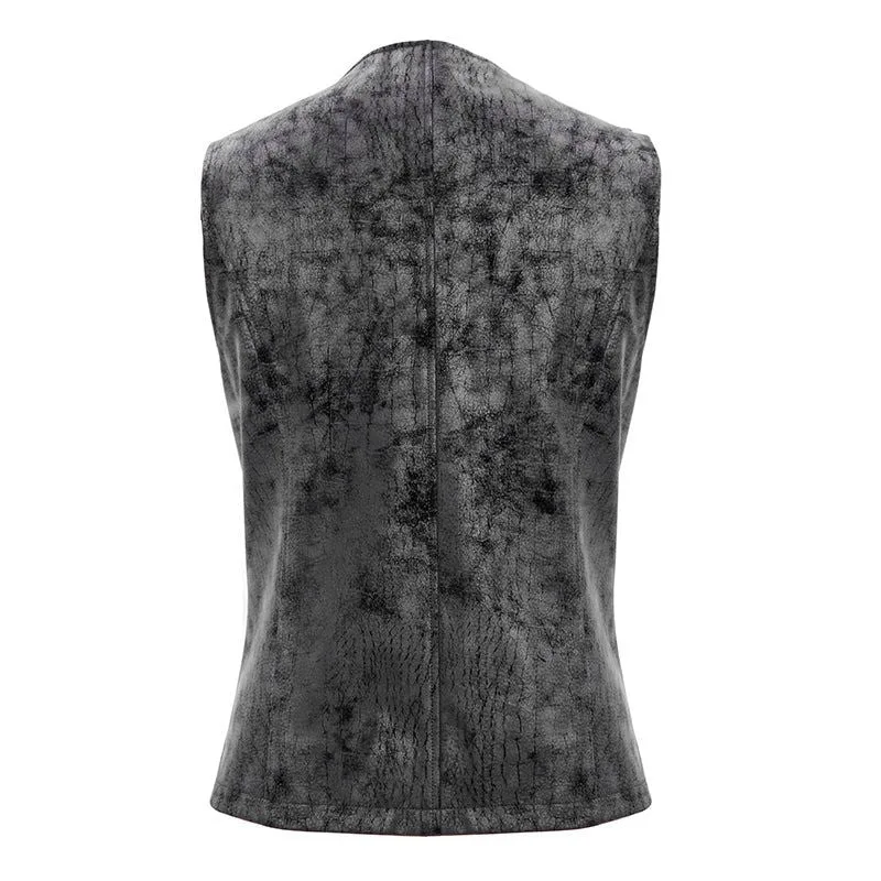 View 9 — Men’s asymmetric steampunk corset