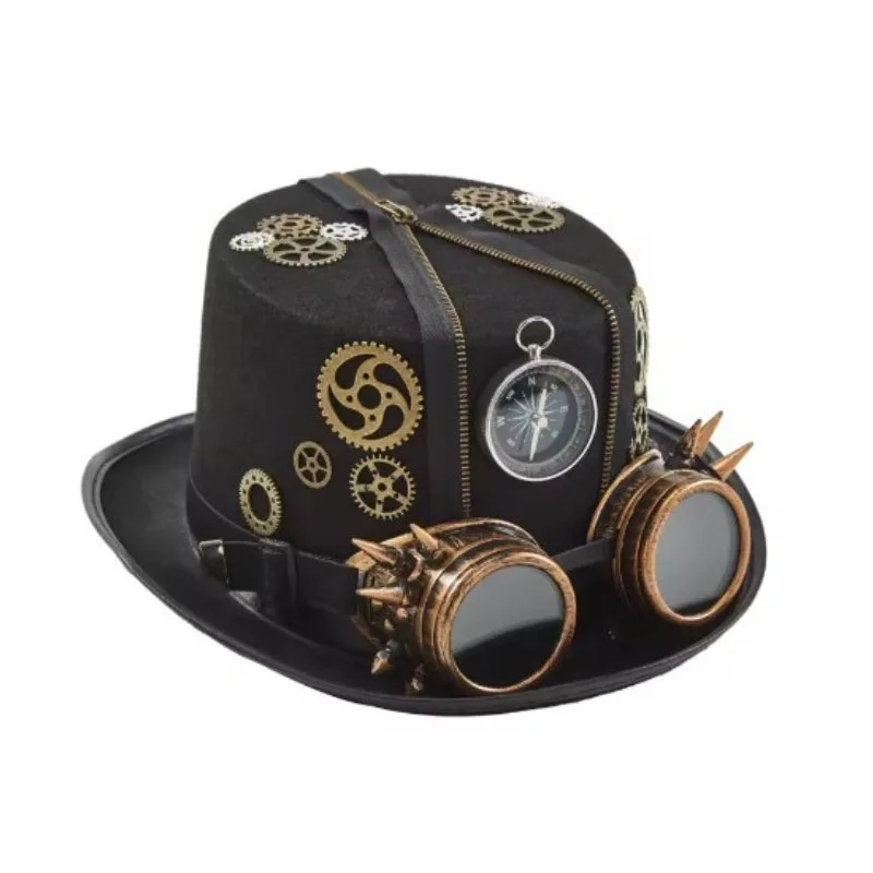 View 4 — Steampunk hat — revolutionary