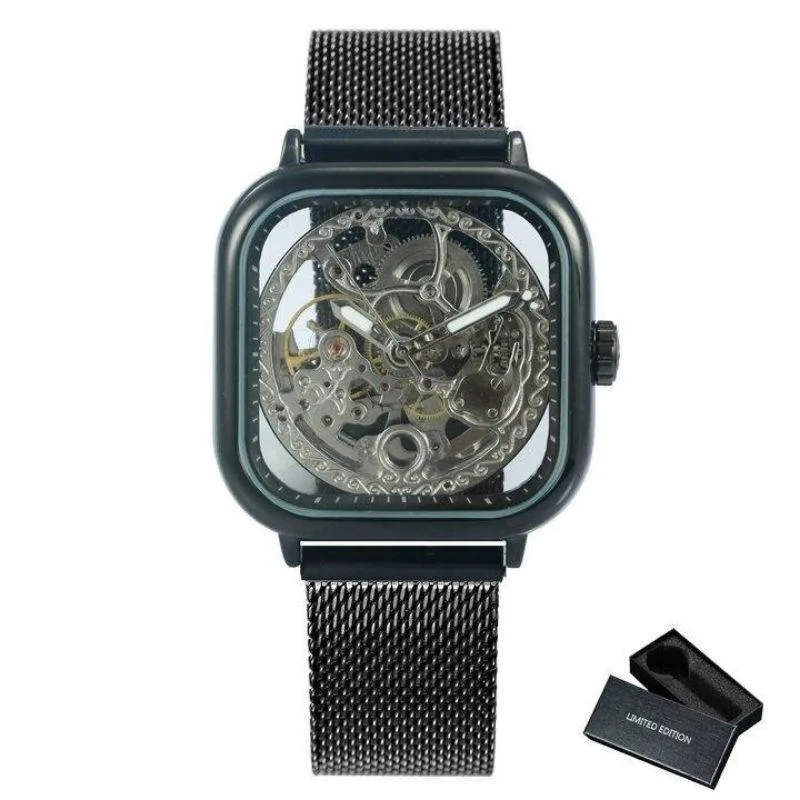 View 12 — Steampunk watch — visible movement