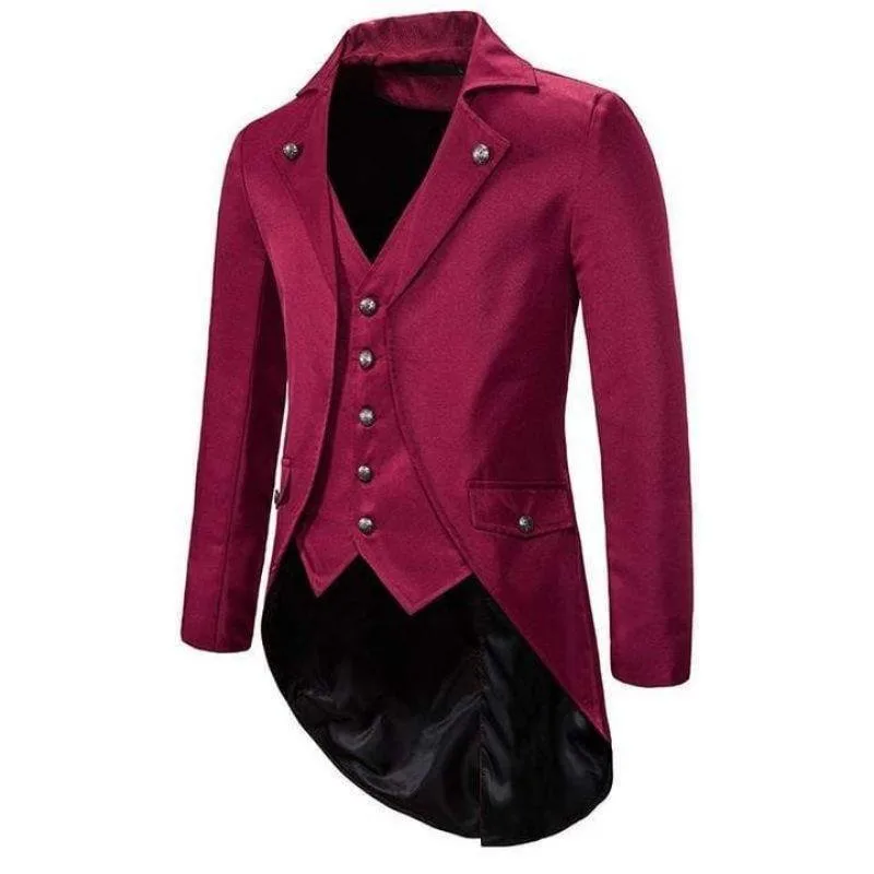 View 7 — Men’s steampunk frock coat — Jacket
