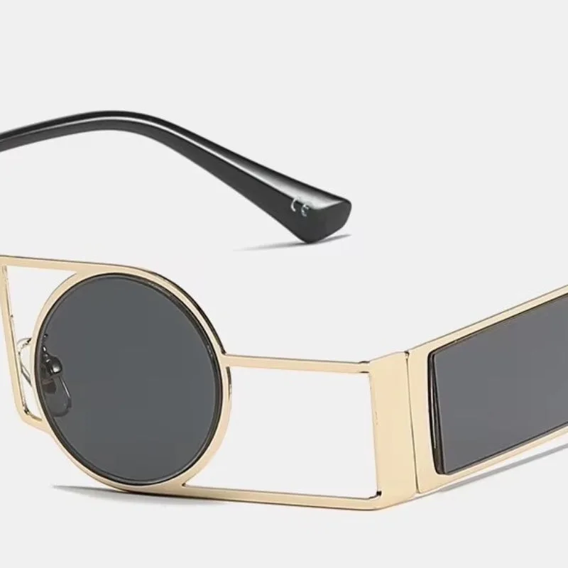 View 7 — Steampunk sunglasses — reversed shape round