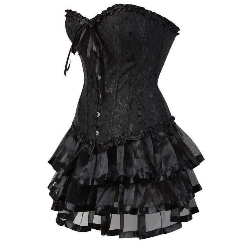 View 2 — Steampunk dress — short