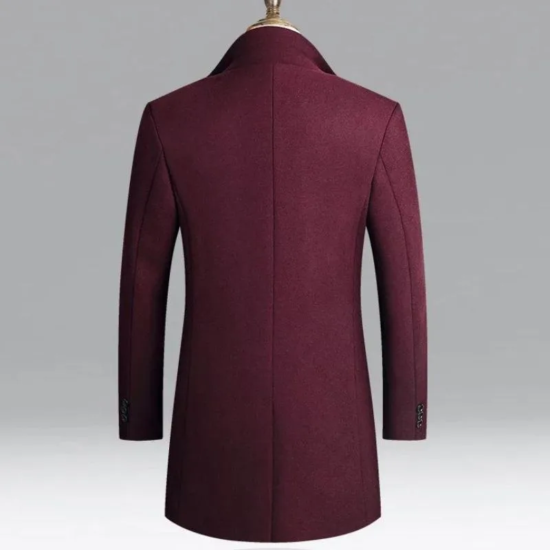 View 7 — Men’s vintage-style steampunk coat