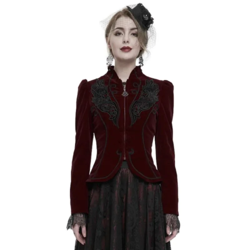 Women’s Victorian steampunk jacket