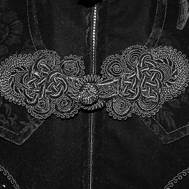 View 3 — Men’s Victorian steampunk coat
