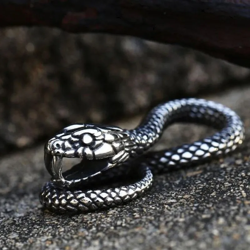 View 2 — Steampunk necklace — Style snake