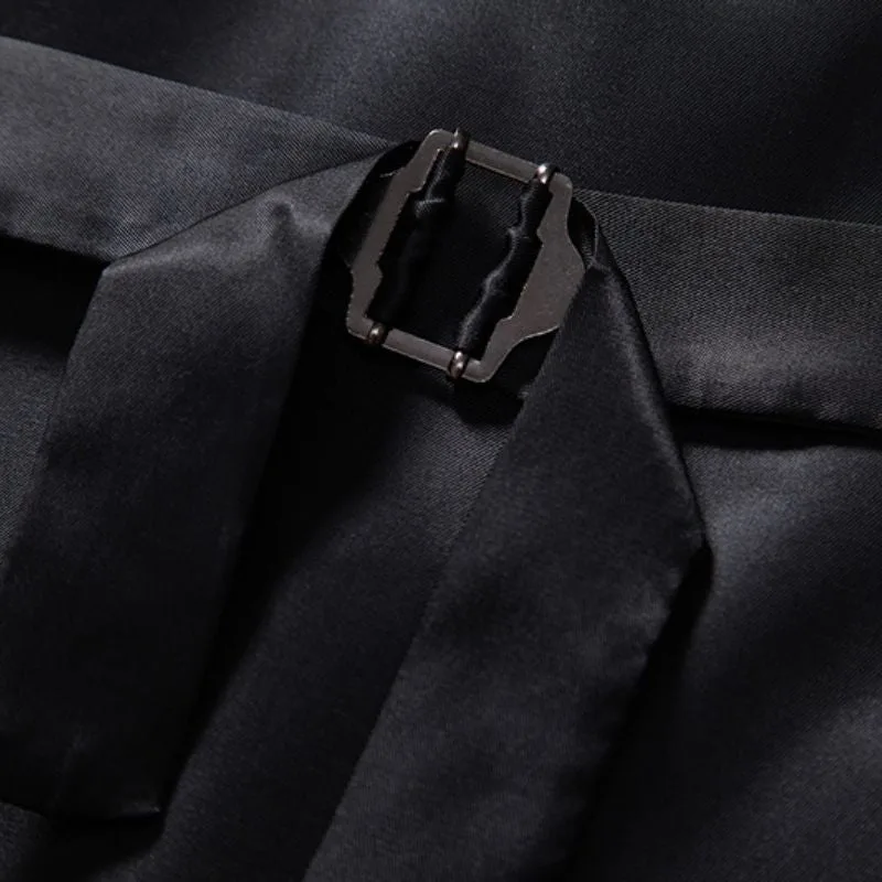 View 6 — Retro steampunk waistcoat — costume black