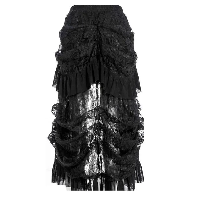 Victorian steampunk skirt — long