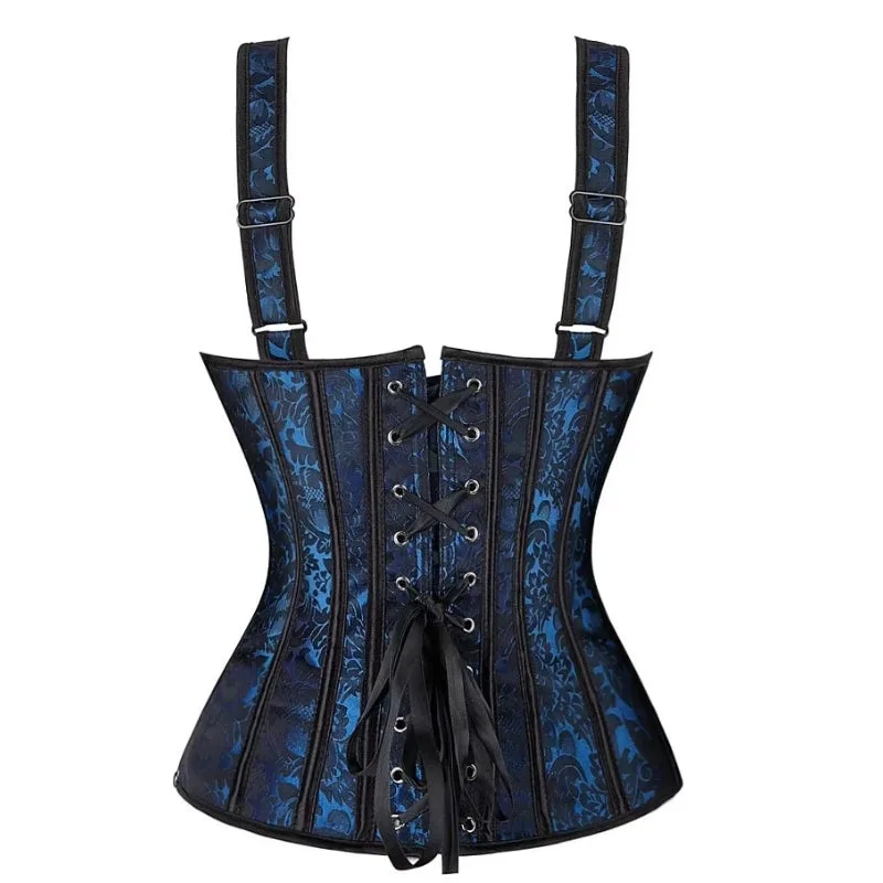 View 2 — Victorian steampunk corset