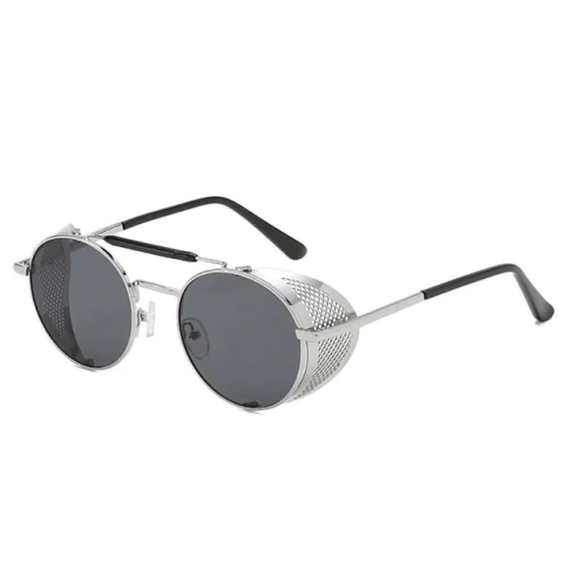 View 2 — Steampunk sunglasses — round