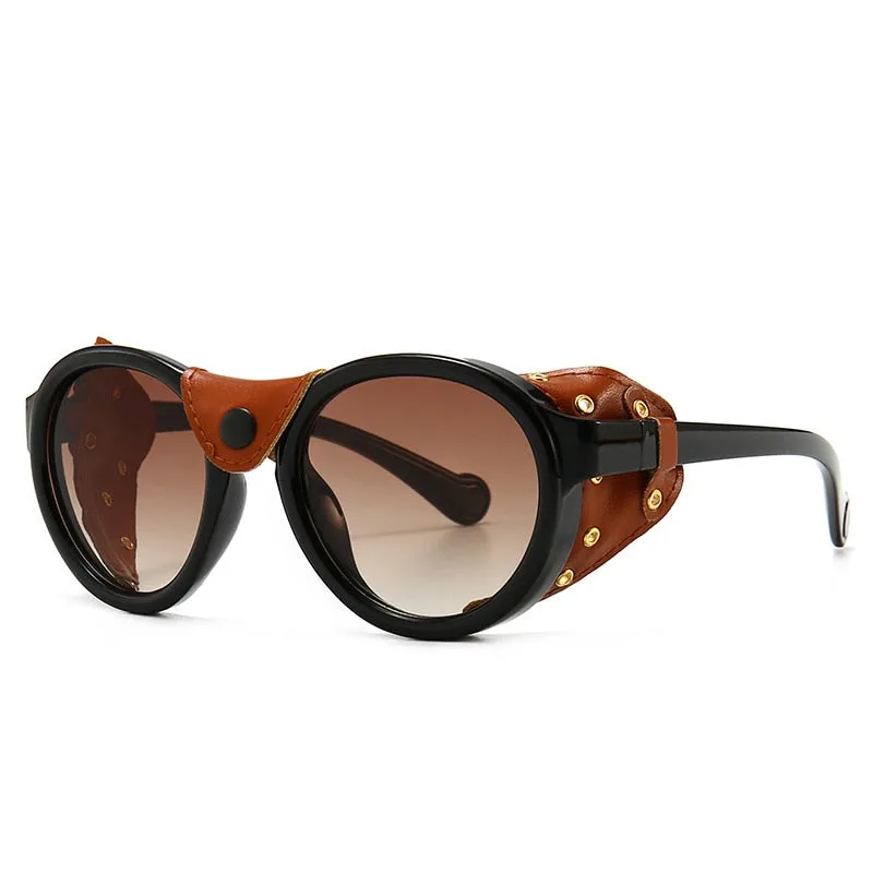 View 5 — Men’s retro steampunk sunglasses