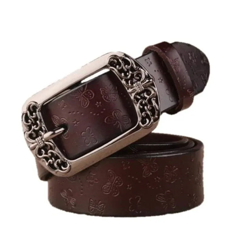 View 8 — Women’s steampunk belt — faux leather