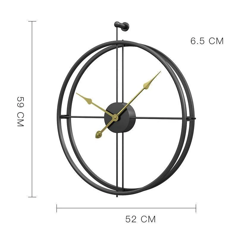 View 8 — Steampunk clock — wall minimalist