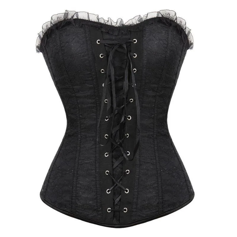 Steampunk corset — lacing
