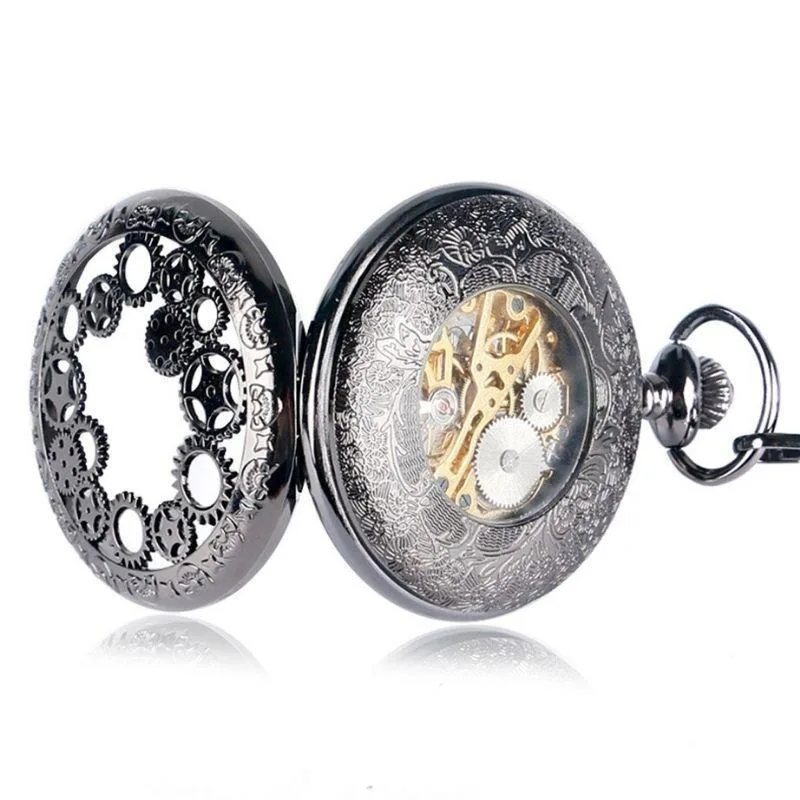 View 3 — Steampunk pocket watch — cogs — Ref. 6597462425685