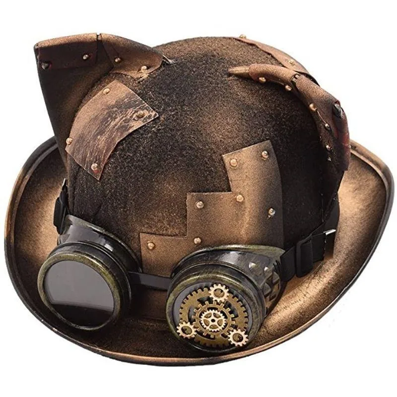 Steampunk hat — ear cat