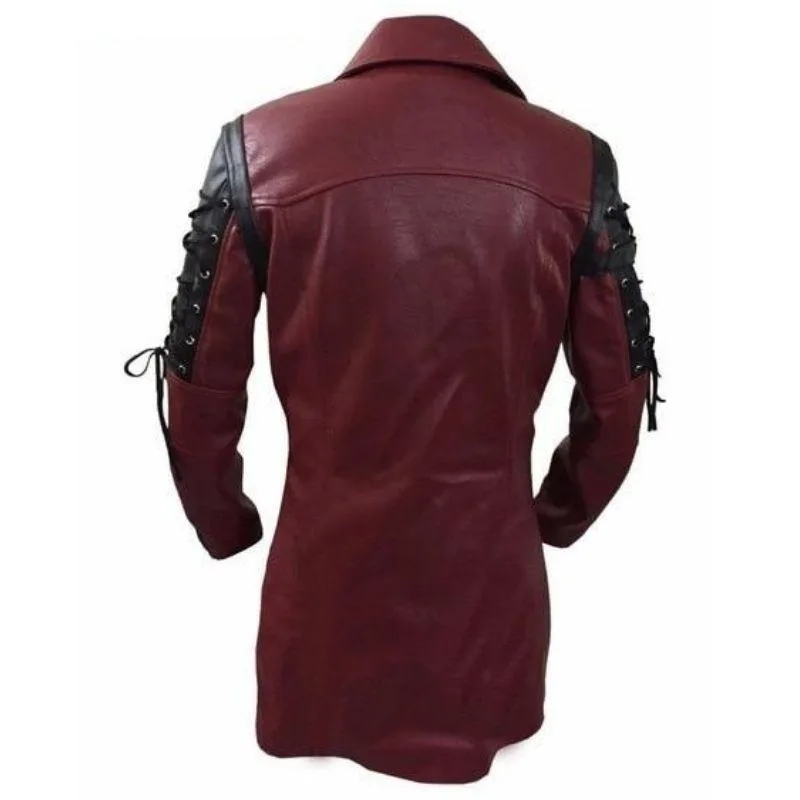 View 5 — Gothic steampunk jacket — PU