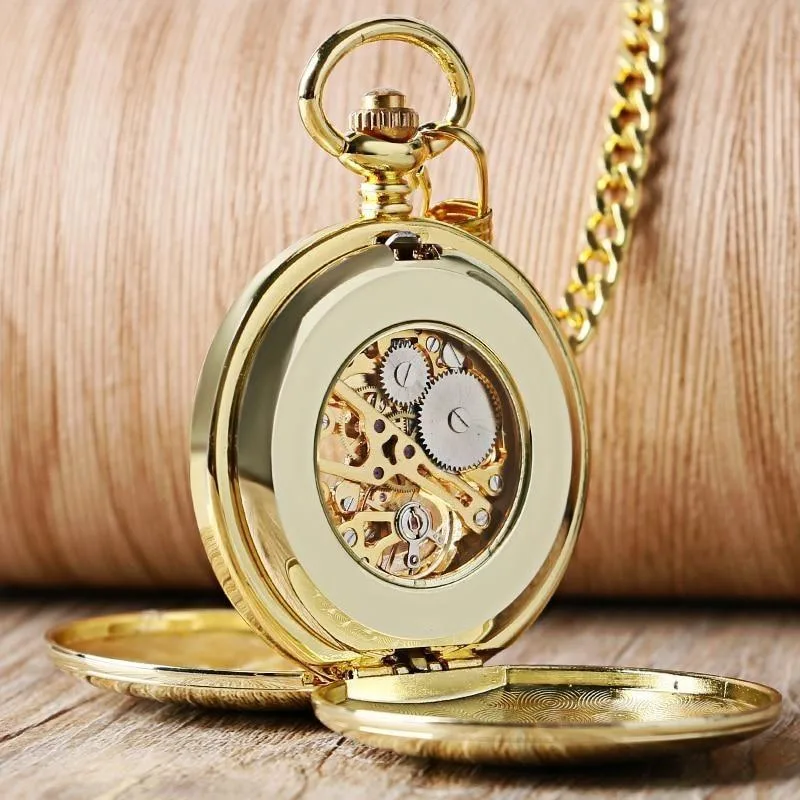 View 4 — Steampunk pocket watch — elegant style